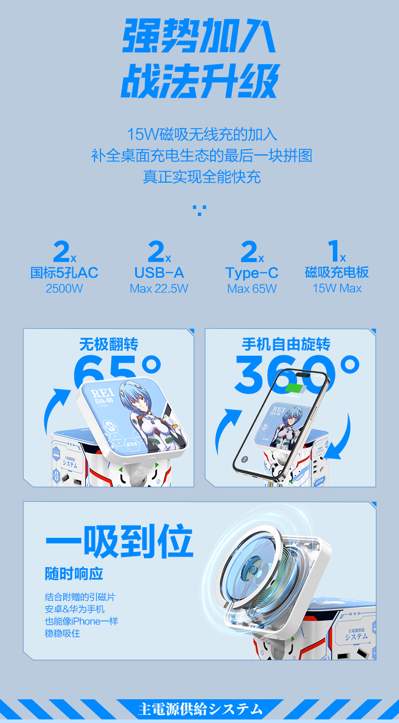 （绫波丽联名）KF25,PISEN-PRO-65W氮化镓三合一磁吸桌面充套装_08.jpg